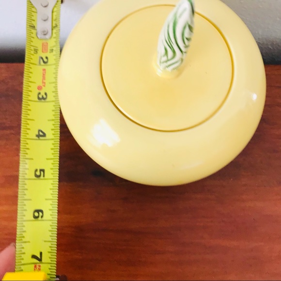 Signed studio pottery ceramic lidded ginger jar - Picture 6 of 6